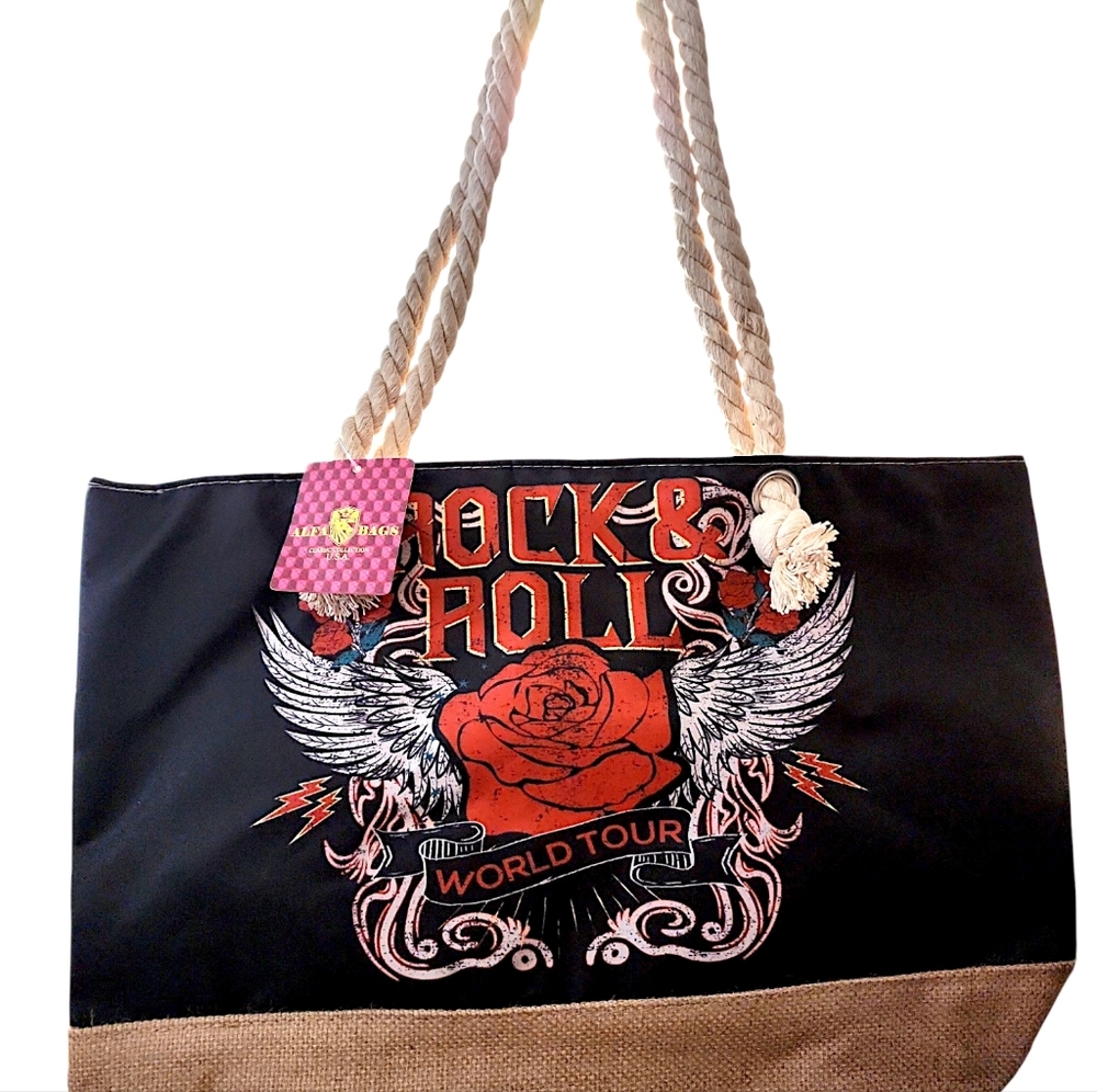 Alfa Bags Rock n Roll World Tour Tote
